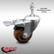 Service Caster 3.5 Inch SS High Temp Glass Filled Nylon 3/8 Inch Stem Caster Total Lock Brake SCC-SSTSTTL20S3514-GFNSHT-381615 - alternate 2